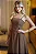 VESTIDO AMÉLIA GODÊ C/ ALÇA E COM ZÍPER - MARROM - Imagem 2