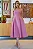 VESTIDO AMÉLIA GODÊ C/ ALÇA E COM ZÍPER - ROSA - Imagem 1