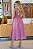 VESTIDO AMÉLIA GODÊ C/ ALÇA E COM ZÍPER - ROSA - Imagem 3