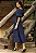 VESTIDO DANIELA MANGA 3/4 COM ZÍPER - AZUL - Imagem 5
