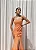 VESTIDO SINGAPURA T.Q.C DETALHE FLOR - LARANJA - Imagem 2