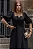 VESTIDO DANIELA MANGA 3/4 COM ZÍPER NOIVINHA - PRETO - Imagem 2
