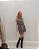 VESTIDO ALINE CURTO GOLA ALTA ANIMAL PRINT - Imagem 1