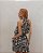 VESTIDO ALINE CURTO GOLA ALTA ANIMAL PRINT - Imagem 3