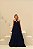 VESTIDO VALENTINA CREPE MUSSELINE - AZUL MARINHO - Imagem 2