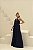 VESTIDO VALENTINA CREPE MUSSELINE - AZUL MARINHO - Imagem 1