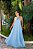 VESTIDO VALENTINA CREPE MUSSELINE - AZUL SERENITY - Imagem 2