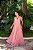 VESTIDO VALENTINA CREPE MUSSELINE - ROSA CANELA - Imagem 2