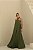 VESTIDO VALENTINA CREPE MUSSELINE - VERDE OLIVA - Imagem 2