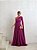 VESTIDO DE FESTA HELENA LONGO RENDA - FÚCSIA - Imagem 4