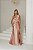 VESTIDO DE FESTA KEILA CREPE ACETINADO - ROSÉ - Imagem 1