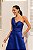 VESTIDO DE FESTA VERSALHES ZIBELINE UM OMBRO - AZUL ROYAL - Imagem 3