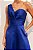VESTIDO DE FESTA VERSALHES ZIBELINE UM OMBRO - AZUL ROYAL - Imagem 2