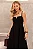 VESTIDO CAROL DECOTE V COM ALÇAS - PRETO - Imagem 4