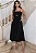 VESTIDO MIDI AMANDA DETALHE VAZADO COM BOLSOS - PRETO - Imagem 7