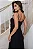 VESTIDO MIDI AMANDA DETALHE VAZADO COM BOLSOS - PRETO - Imagem 2