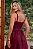 VESTIDO KARINE MIDI COM PREGAS NA SAIA - VINHO - Imagem 7