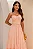 VESTIDO BEAUTIFUL LONGO LAÇO FRANZIDO - ROSA CLARO - Imagem 4