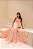 VESTIDO BEAUTIFUL LONGO LAÇO FRANZIDO - ROSA CLARO - Imagem 3
