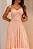 VESTIDO BEAUTIFUL LONGO LAÇO FRANZIDO - ROSA CLARO - Imagem 5