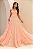 VESTIDO BEAUTIFUL LONGO LAÇO FRANZIDO - ROSA CLARO - Imagem 7