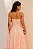 VESTIDO BEAUTIFUL LONGO LAÇO FRANZIDO - ROSA CLARO - Imagem 2