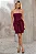 VESTIDO MANU T.Q.C. COM LAÇO - VINHO - Imagem 1