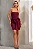 VESTIDO MANU T.Q.C. COM LAÇO - VINHO - Imagem 2