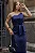 VESTIDO MIDI DÉBORA UM OMBRO FIVELA - AZUL MARINHO - Imagem 4