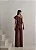 CONJUNTO BLUSA ASSIMÉTRICA CREPE - VINHO - Imagem 4