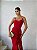 VESTIDO DE FESTA LARISSA DETALHE BABADOS - VERMELHO - Imagem 3