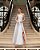 VESTIDO DE FESTA EXPLENDORE T.Q.C ZIBELINE NOIVINHAS - OFF WHITE - Imagem 2