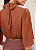 BLUSA BARRA ELÁSTICO CREPE - TERRACOTA - Imagem 3