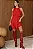 VESTIDO BERENICE CURTO CREPE COM BABADO - VERMELHO - Imagem 1