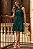 VESTIDO BERENICE CURTO CREPE COM BABADO - VERDE - Imagem 2