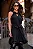 VESTIDO BERENICE CURTO CREPE COM BABADO - PRETO - Imagem 3