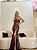 VESTIDO DE FESTA GLAM CREPE ACETINADO - MARROM - Imagem 1