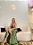 VESTIDO DE FESTA GLAM CREPE ACETINADO - VERDE OLIVA - Imagem 10