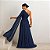 VESTIDO DE FESTA HELENA LONGO RENDA - AZUL MARINHO - Imagem 2