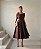 VESTIDO RAQUEL MIDI CAPA REMOVIVEL - MARROM - Imagem 1