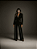 CONJUNTO BLAZER E CALÇA LISTRA WINTER SOUL - PRETO - Imagem 1