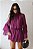 VESTIDO MACAQUINHO MANGA BABADO BOHO - ROXO - Imagem 3