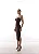 VESTIDO LUCY MIDI T.Q.C - MARROM - Imagem 2