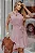 VESTIDO BERENICE CURTO CREPE COM BABADO - ROSA - Imagem 6