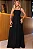 VESTIDO KETLYN LONGO FRENTE ÚNICA - PRETO - Imagem 1