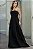VESTIDO KETLYN LONGO FRENTE ÚNICA - PRETO - Imagem 1