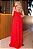 VESTIDO KETLYN LONGO FRENTE ÚNICA - VERMELHO - Imagem 3