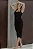 VESTIDO IVONE MIDI FRANZIDO - PRETO - Imagem 2