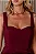 VESTIDO IVONE MIDI FRANZIDO - VINHO - Imagem 2