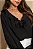 BLUSA PÂMELA COM BABADO MANGA LONGA - PRETO - Imagem 4